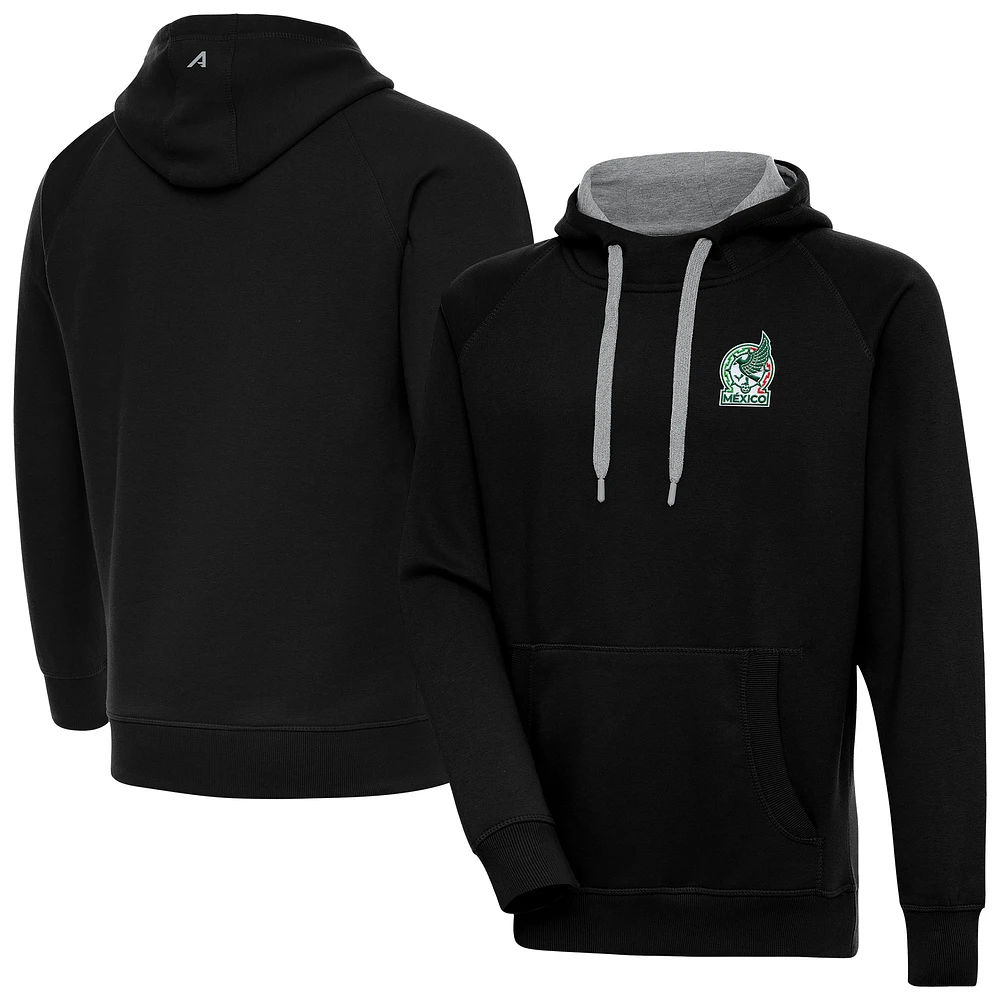 Men's Antigua Mexico National Team Takeover Pullover Hoodie
