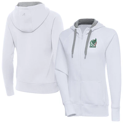 Women's Antigua Mexico National Team Takeover Full-Zip Hoodie