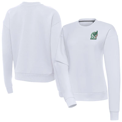 Women's Antigua Mexico National Team Takeover Pullover Sweatshirt