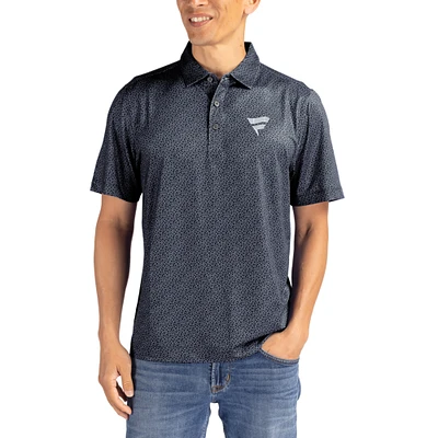 Men's Cutter & Buck Fanatics Corporate Pike Eco Pebble Print Stretch Recycled Polo