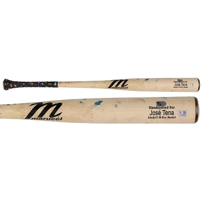 Jose Tena Washington Nationals Game-Used Tan Marucci Broken Bat vs. Philadelphia Phillies on April 29, 2025