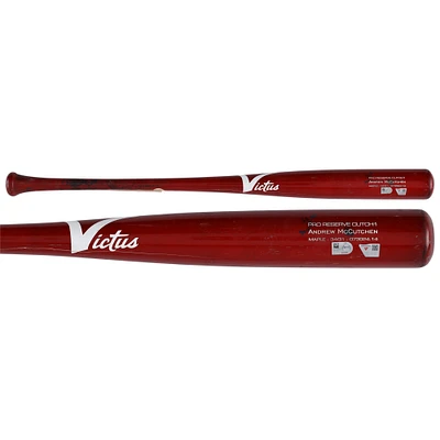 Andrew McCutchen Pittsburgh Pirates Game-Used Red Victus Broken Bat vs. St. Louis Cardinals on May 5, 2025