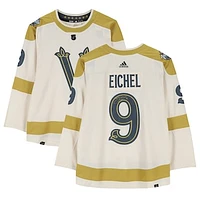 Jack Eichel Vegas Golden Knights Autographed 2024 Winter Classic adidas Authentic Jersey