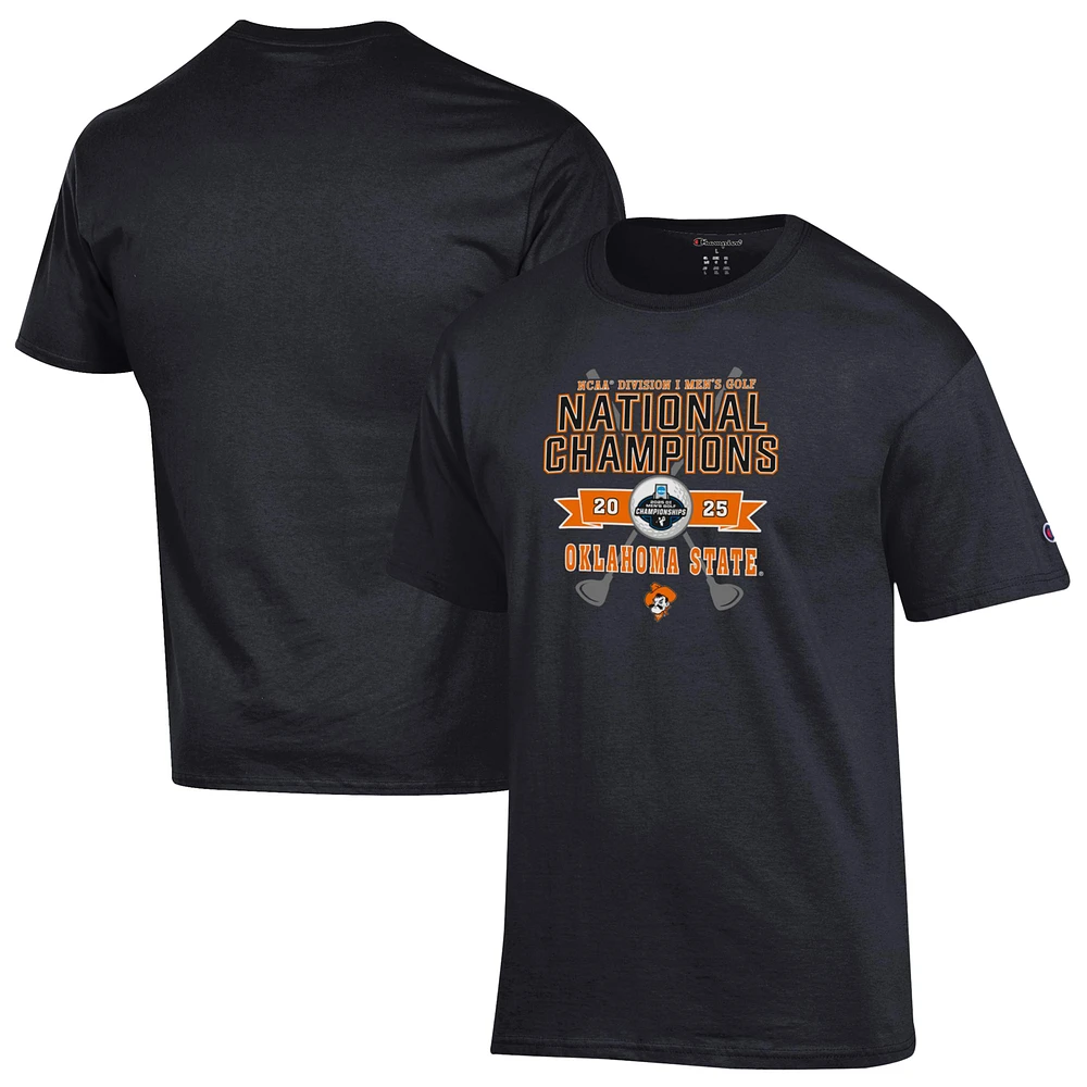 Unisex Champion Oklahoma State Cowboys 2025 NCAA Men's Golf National Champions T-Shirt
