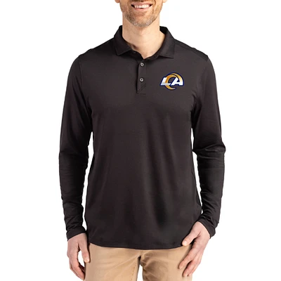 Men's Cutter & Buck Los Angeles Rams Coastline Epic Comfort Eco Recycled Polo