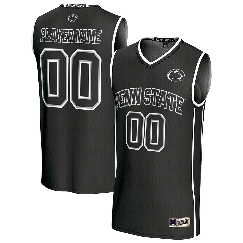 Youth GameDay Greats Black Penn State Nittany Lions NIL Pick-A-Player Lightweight Men's Basketball Fashion Jersey