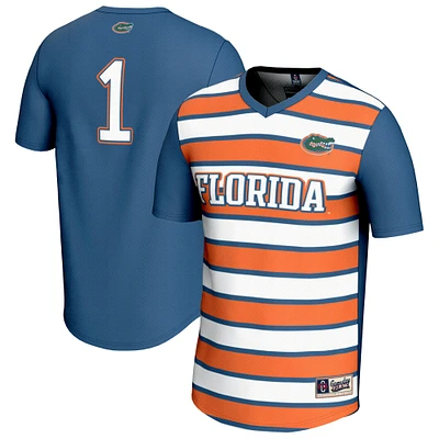 Youth GameDay Greats #1 Royal Florida Gators Lightweight Soccer Fashion Jersey