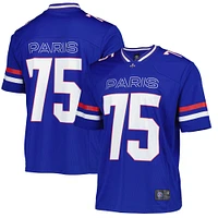 Men's Fanatics  Royal Paris Saint-Germain Collegiate American Football Foundation Fashion Jersey