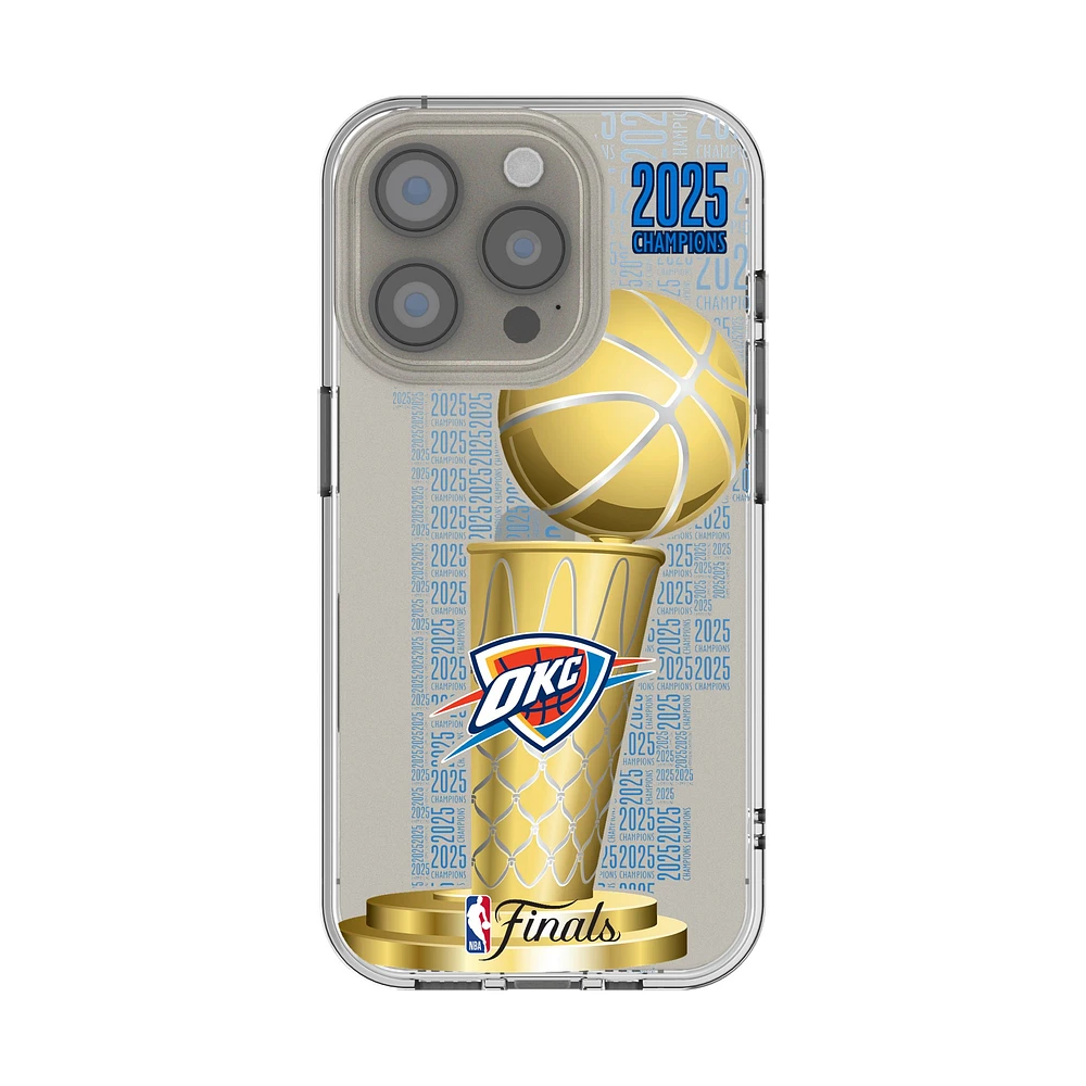 Keyscaper Oklahoma City Thunder 2025 NBA Finals Champions iPhone Clear Case