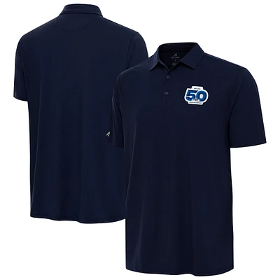 Men's Antigua Navy Seattle Seahawks 50th Season Era Polo