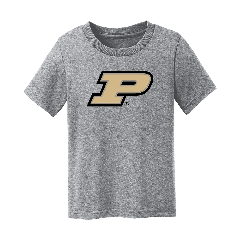 Infant Chad & Jake Heather Gray Purdue Boilermakers Primary Logo T-Shirt