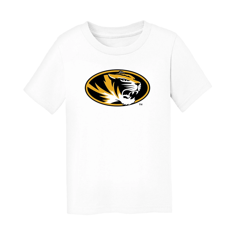 Infant Chad & Jake White Missouri Tigers Primary Logo T-Shirt