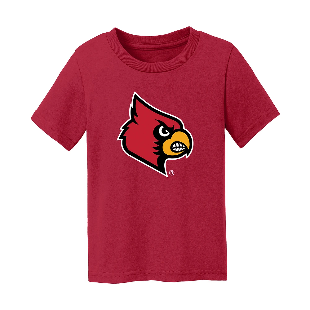 Infant Chad & Jake Red Louisville Cardinals Primary Logo T-Shirt