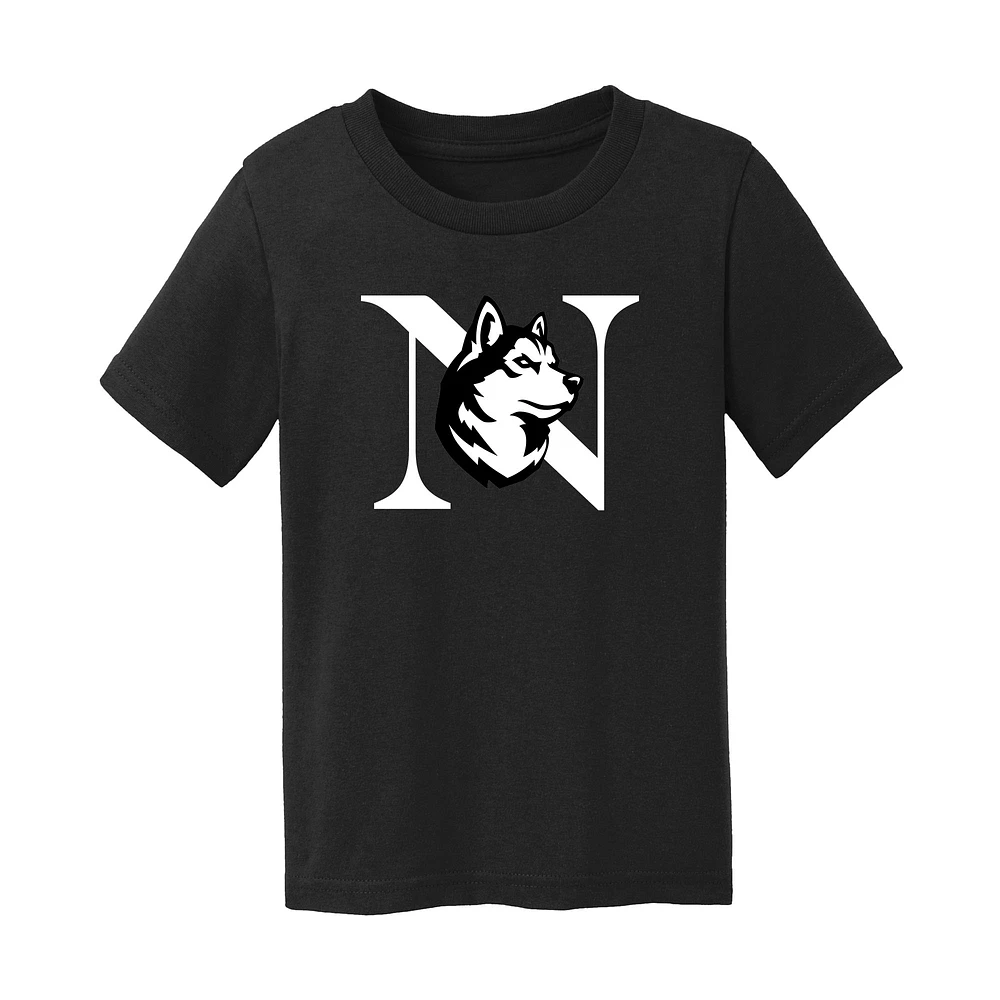 Infant Chad & Jake Black Northeastern Huskies Primary Logo T-Shirt