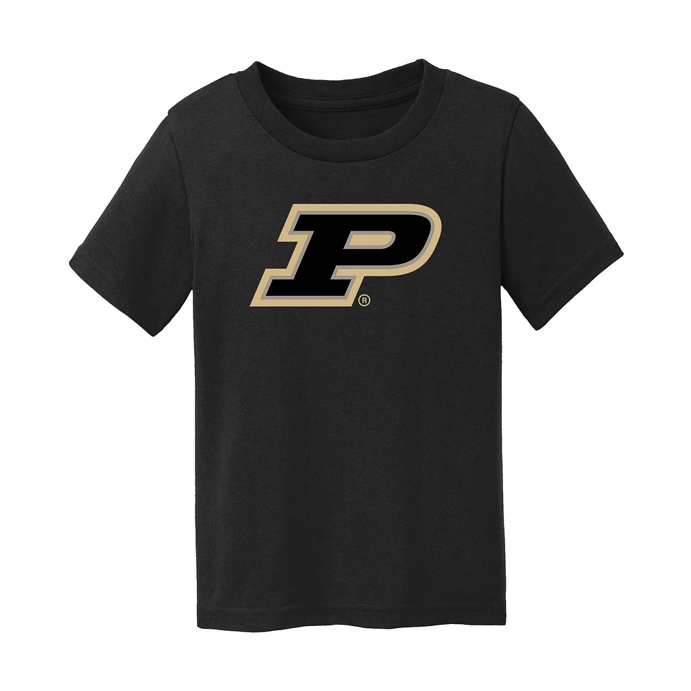 Toddler Chad & Jake Black Purdue Boilermakers Primary Logo T-Shirt