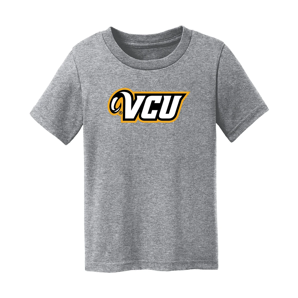 Toddler Chad & Jake Heather Gray VCU Rams Primary Logo T-Shirt