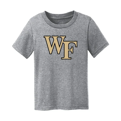 Toddler Chad & Jake Heather Gray Wake Forest Demon Deacons Primary Logo T-Shirt