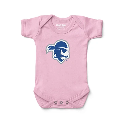 Newborn & Infant Chad Jake Seton Hall Pirates Primary Logo Bodysuit