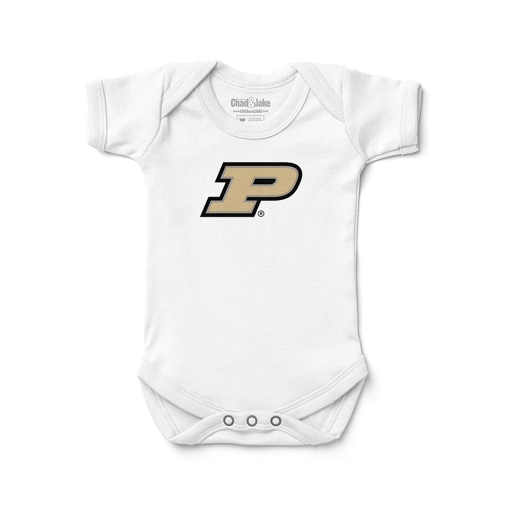 Newborn & Infant Chad Jake Purdue Boilermakers Primary Logo Bodysuit