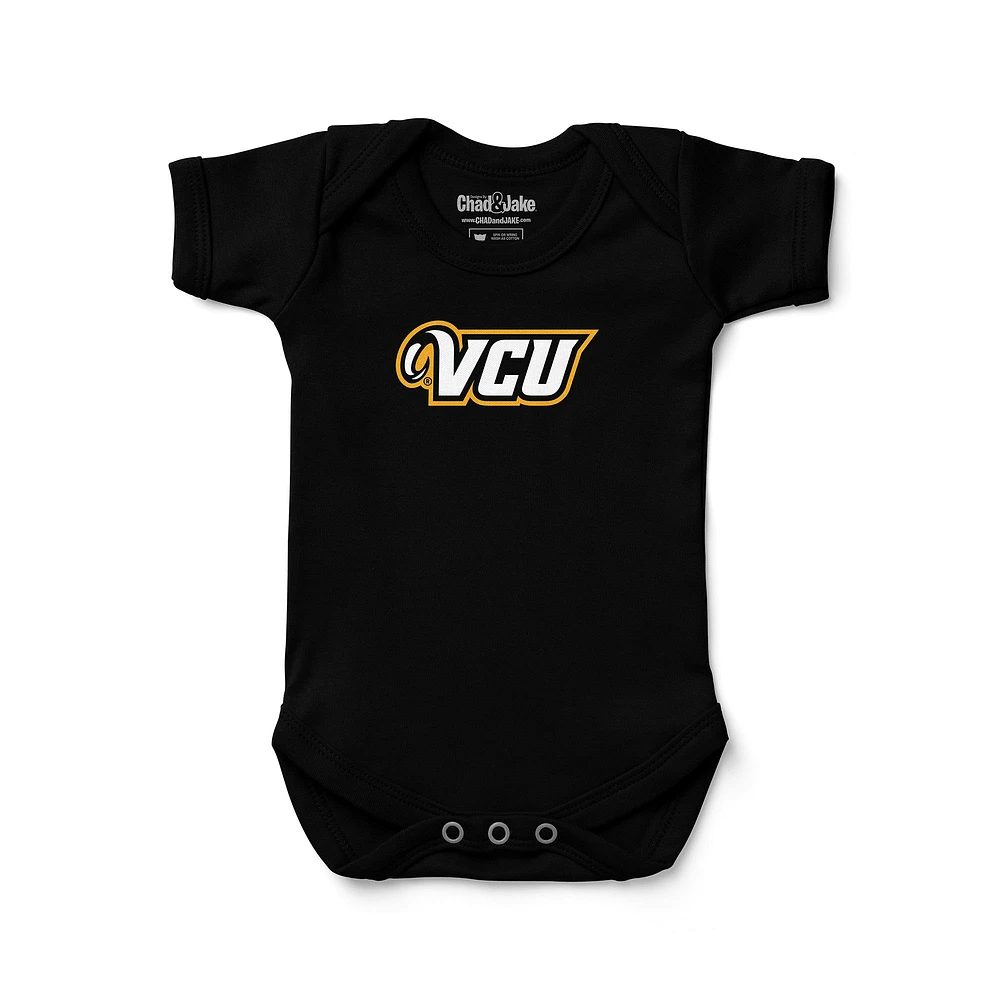 Newborn & Infant Chad Jake VCU Rams Primary Logo Bodysuit