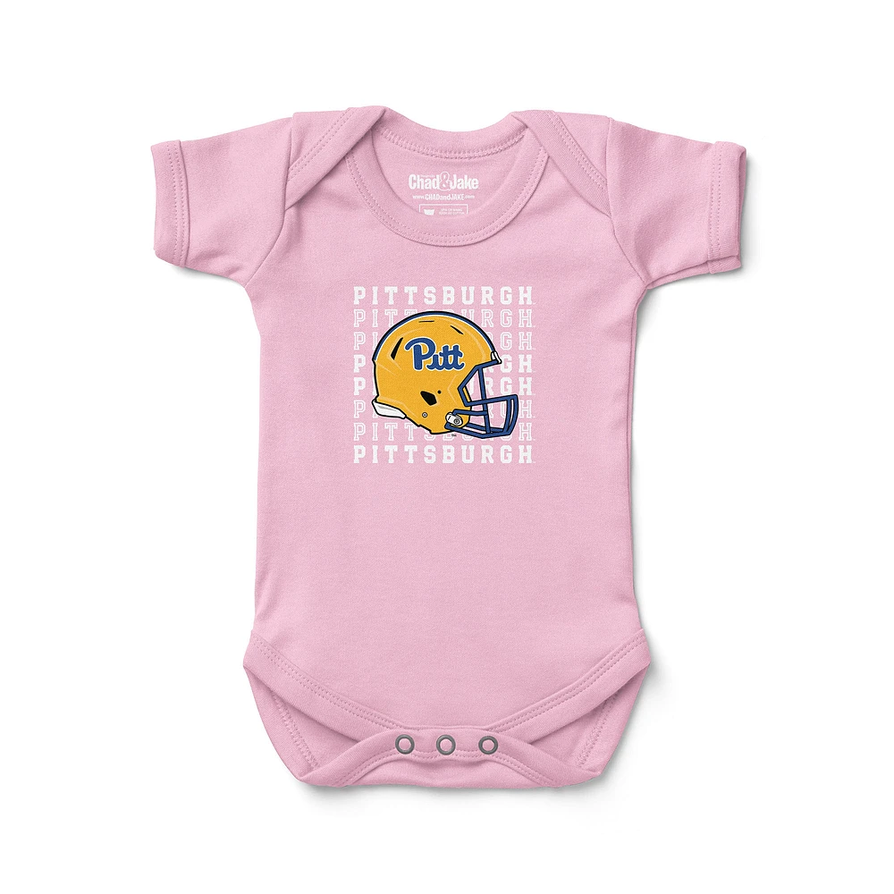 Newborn & Infant Chad Jake Pitt Panthers Retro Bodysuit