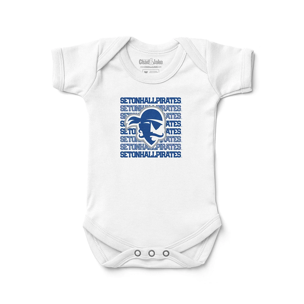 Newborn & Infant Chad Jake Seton Hall Pirates Retro Bodysuit