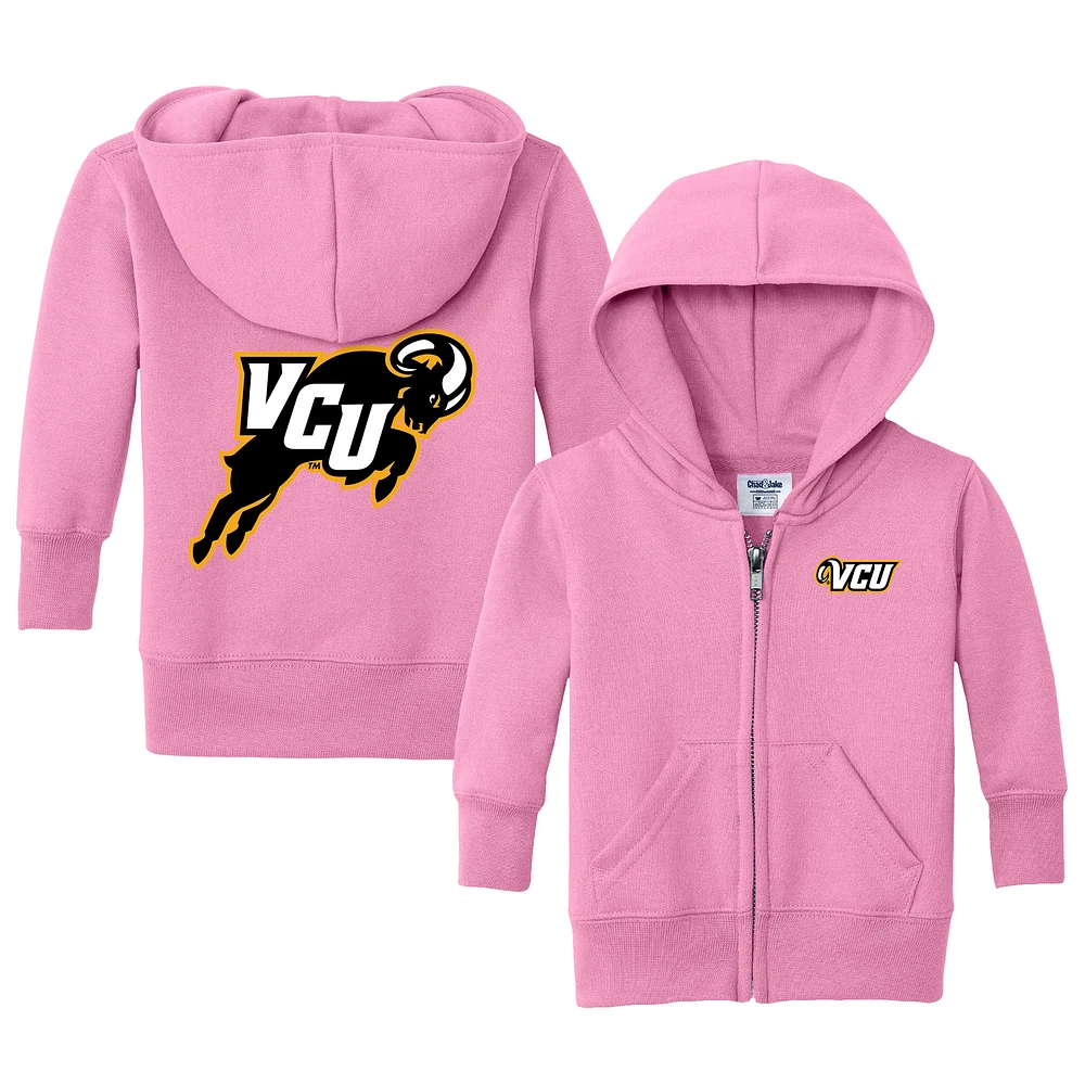Infant Chad & Jake VCU Rams Primary Logo Full-Zip Hoodie