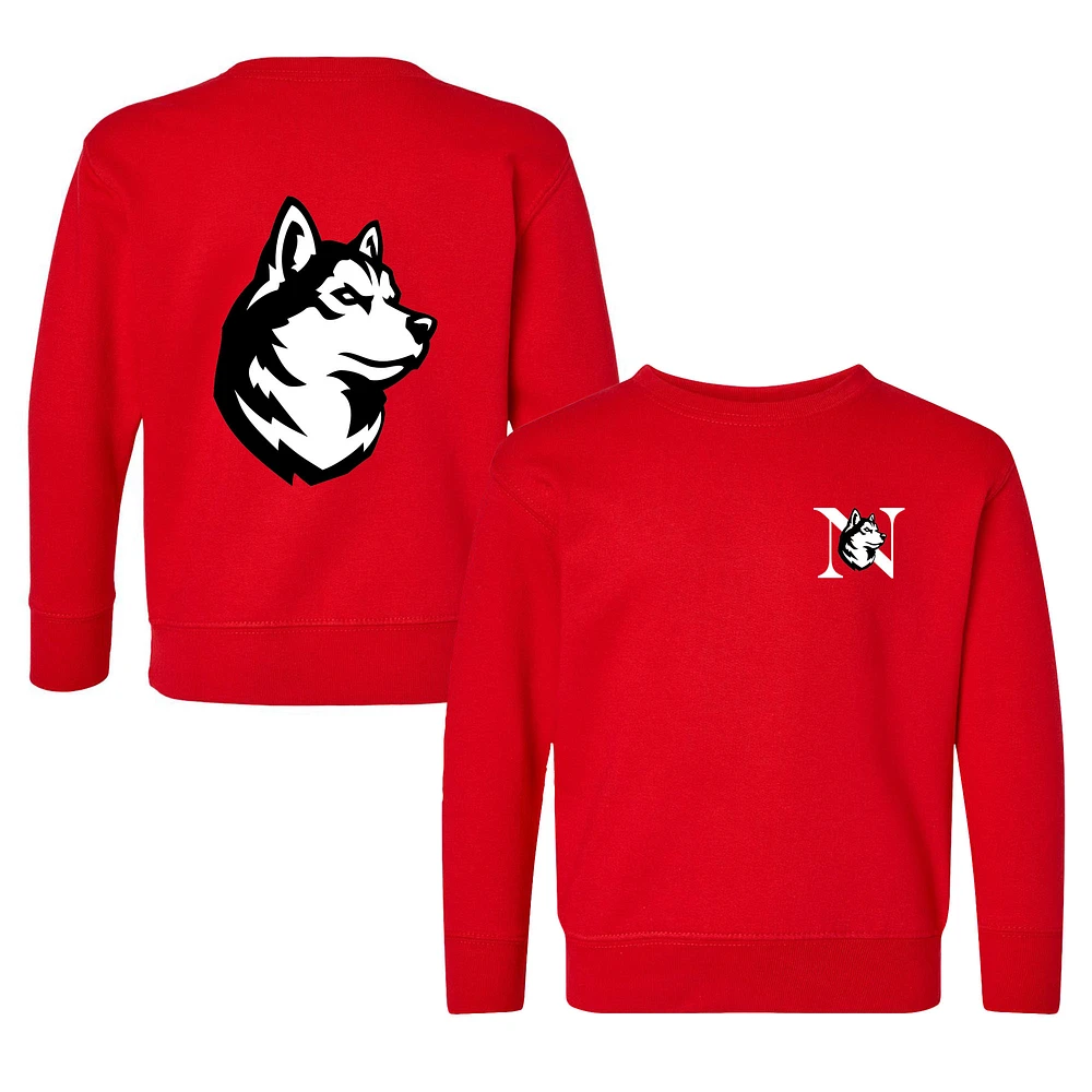 Toddler Chad & Jake Northeastern Huskies Primary Logo Pullover Sweatshirt