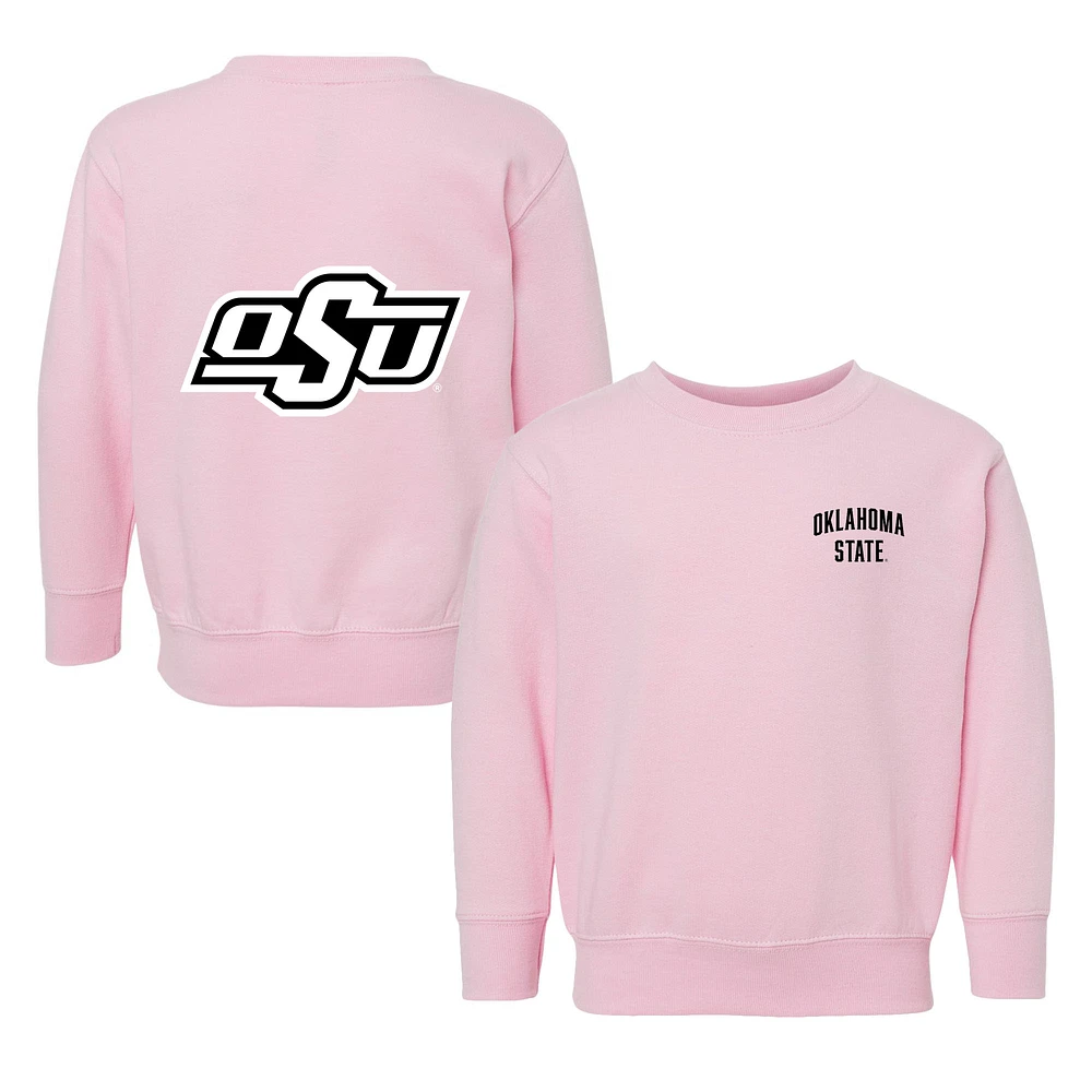 Toddler Chad & Jake Oklahoma State Cowboys Primary Logo Pullover Sweatshirt