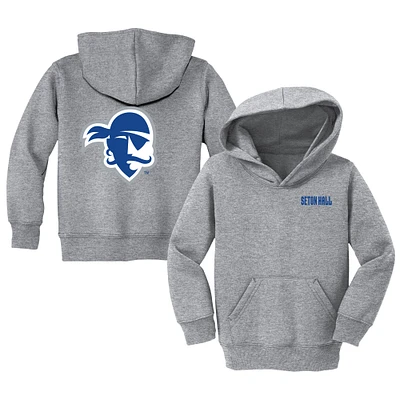Toddler Chad & Jake Heather Gray Seton Hall Pirates Primary Logo Pullover Hoodie