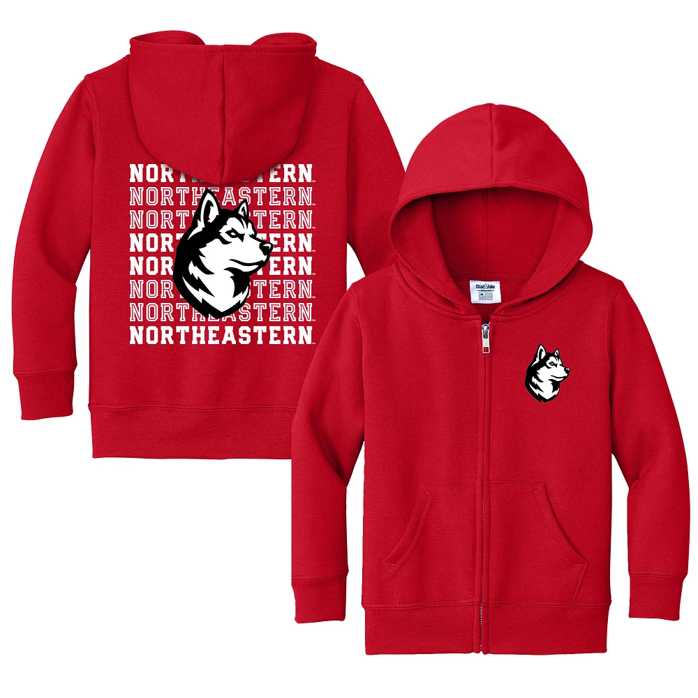 Toddler Chad & Jake Northeastern Huskies Retro Full-Zip Hoodie