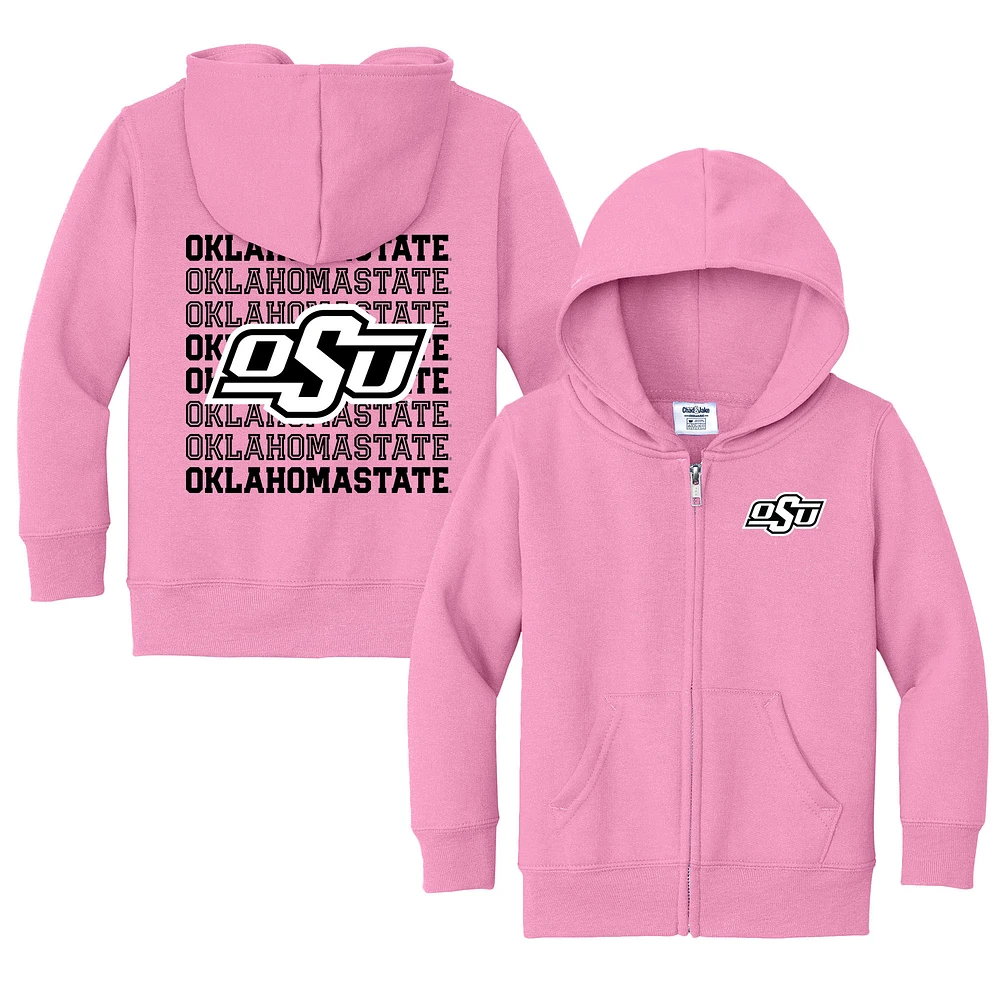 Toddler Chad & Jake Oklahoma State Cowboys Retro Full-Zip Hoodie