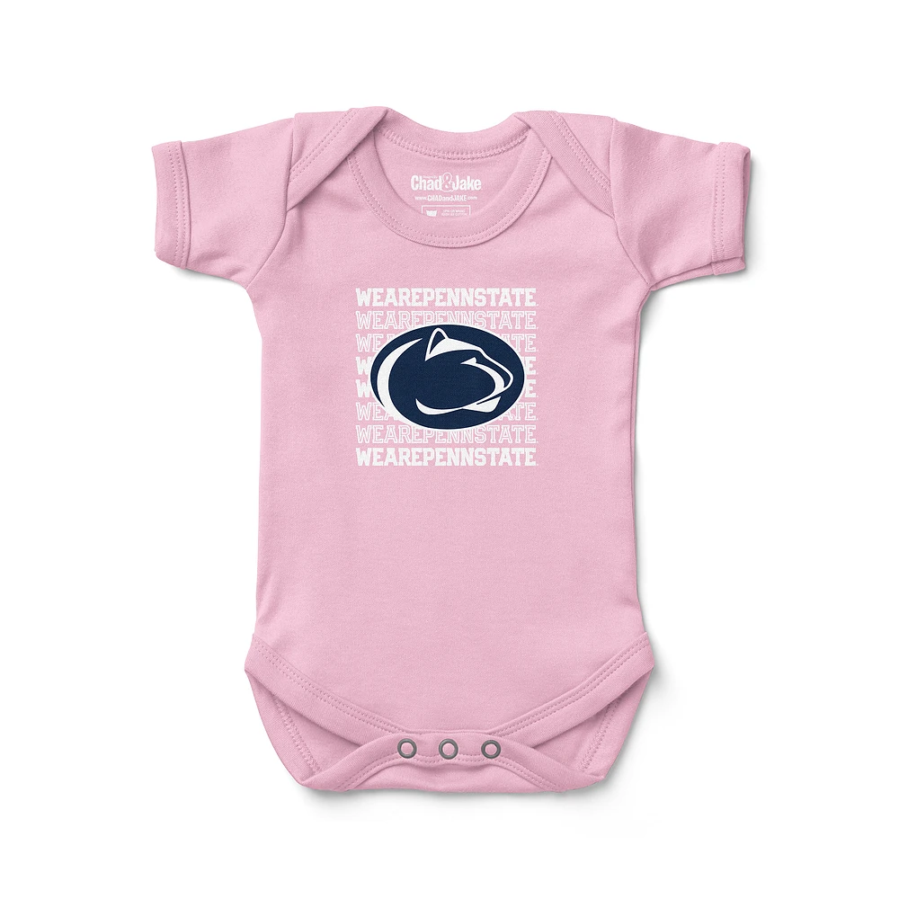 Newborn & Infant Chad Jake Light Penn State Nittany Lions Retro Bodysuit