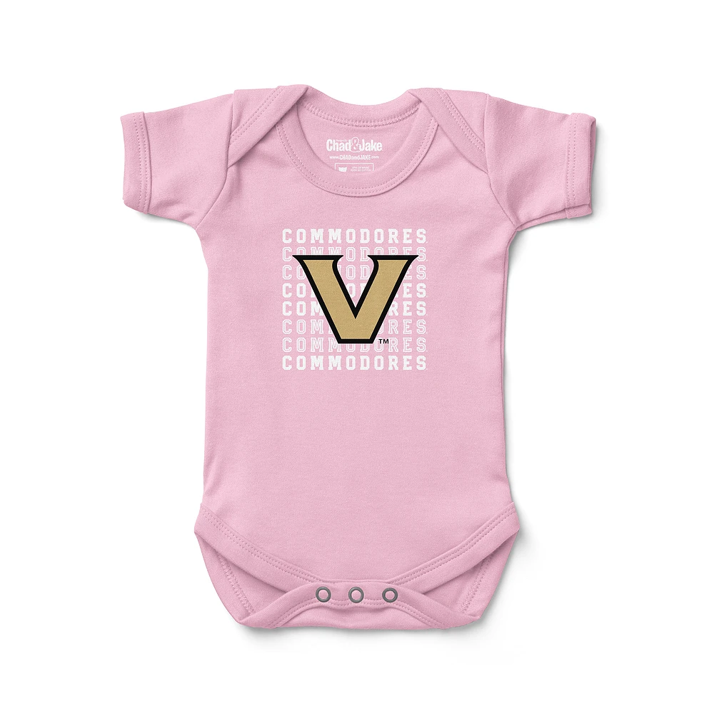Newborn & Infant Chad Jake Light Vanderbilt Commodores Retro Bodysuit