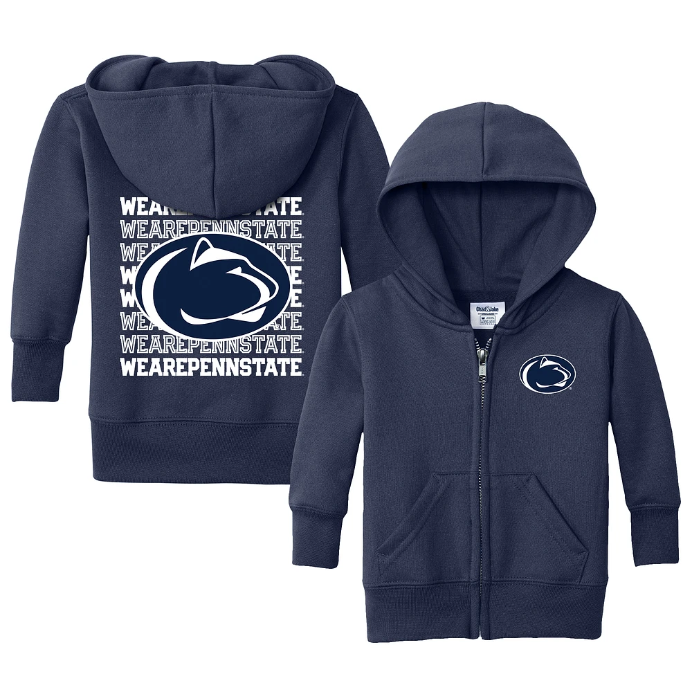 Infant Chad & Jake Navy Penn State Nittany Lions Retro Full-Zip Hoodie