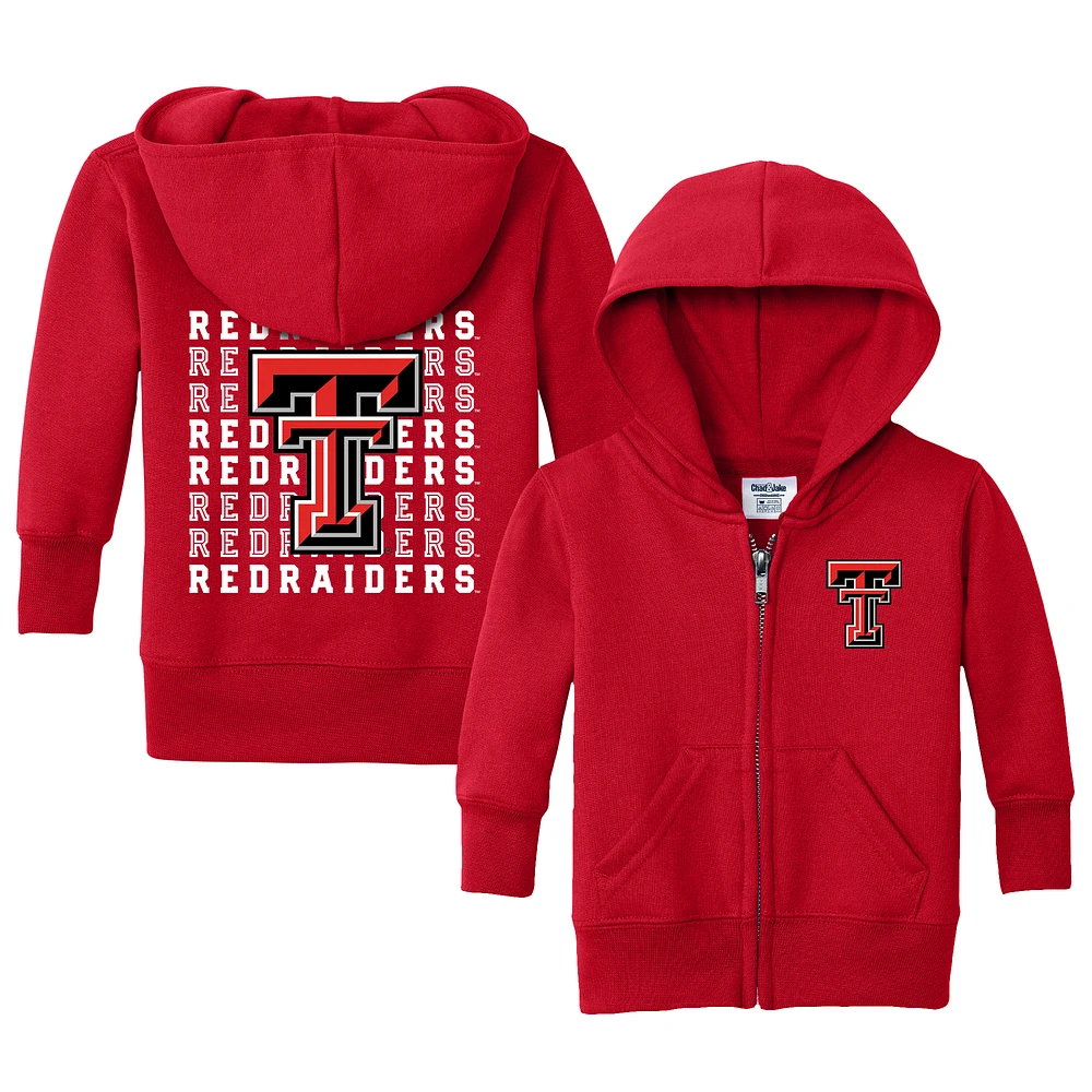 Infant Chad & Jake Texas Tech Red Raiders Retro Full-Zip Hoodie