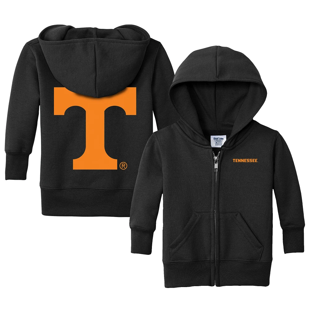 Infant Chad & Jake Black Tennessee Volunteers Primary Logo Full-Zip Hoodie
