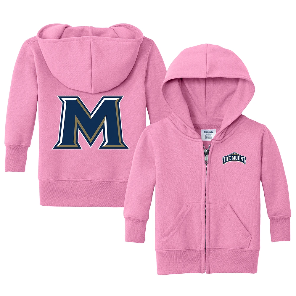 Infant Chad & Jake Mount St. Mary's Mountaineers Primary Logo Full-Zip Hoodie