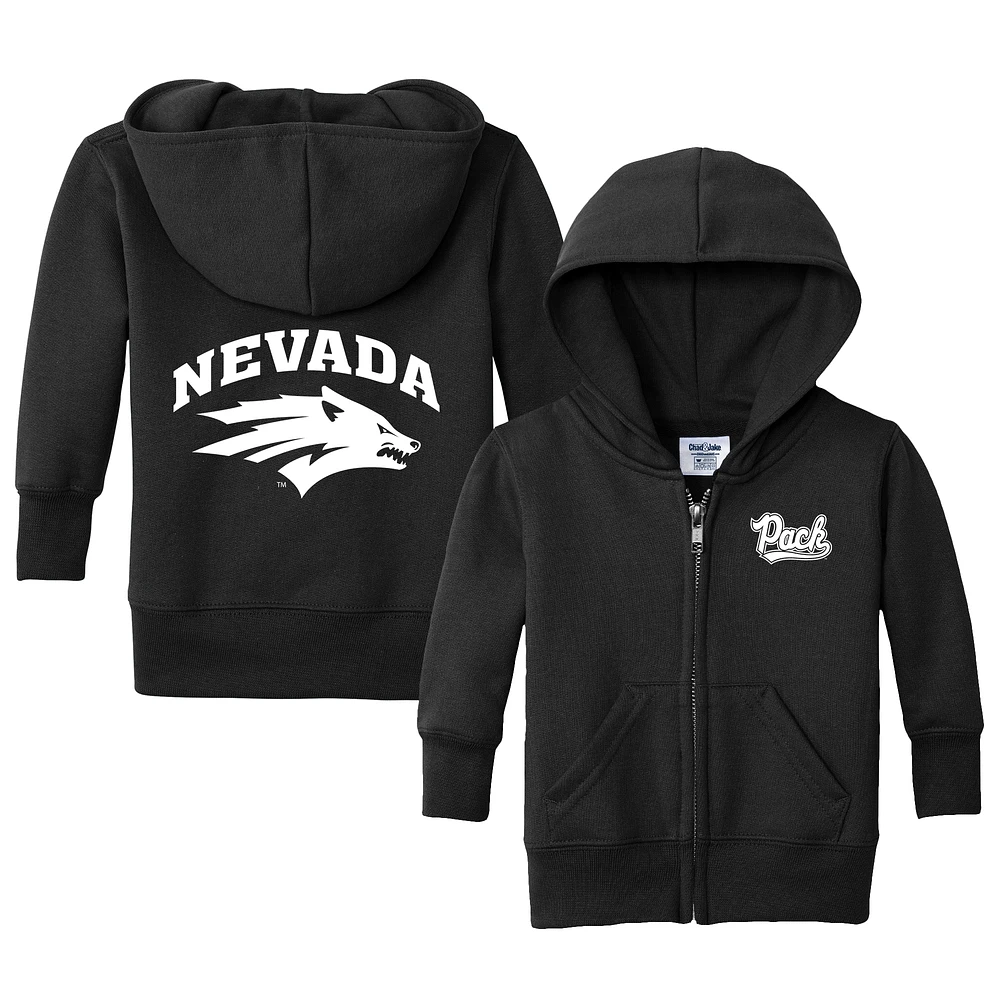 Infant Chad & Jake Nevada Wolf Pack Primary Logo Full-Zip Hoodie