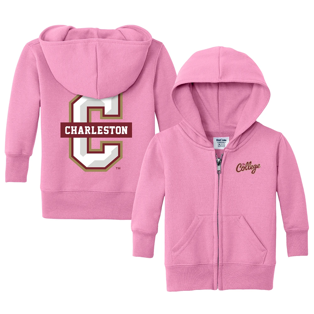 Infant Chad & Jake Charleston Cougars Primary Logo Full-Zip Hoodie