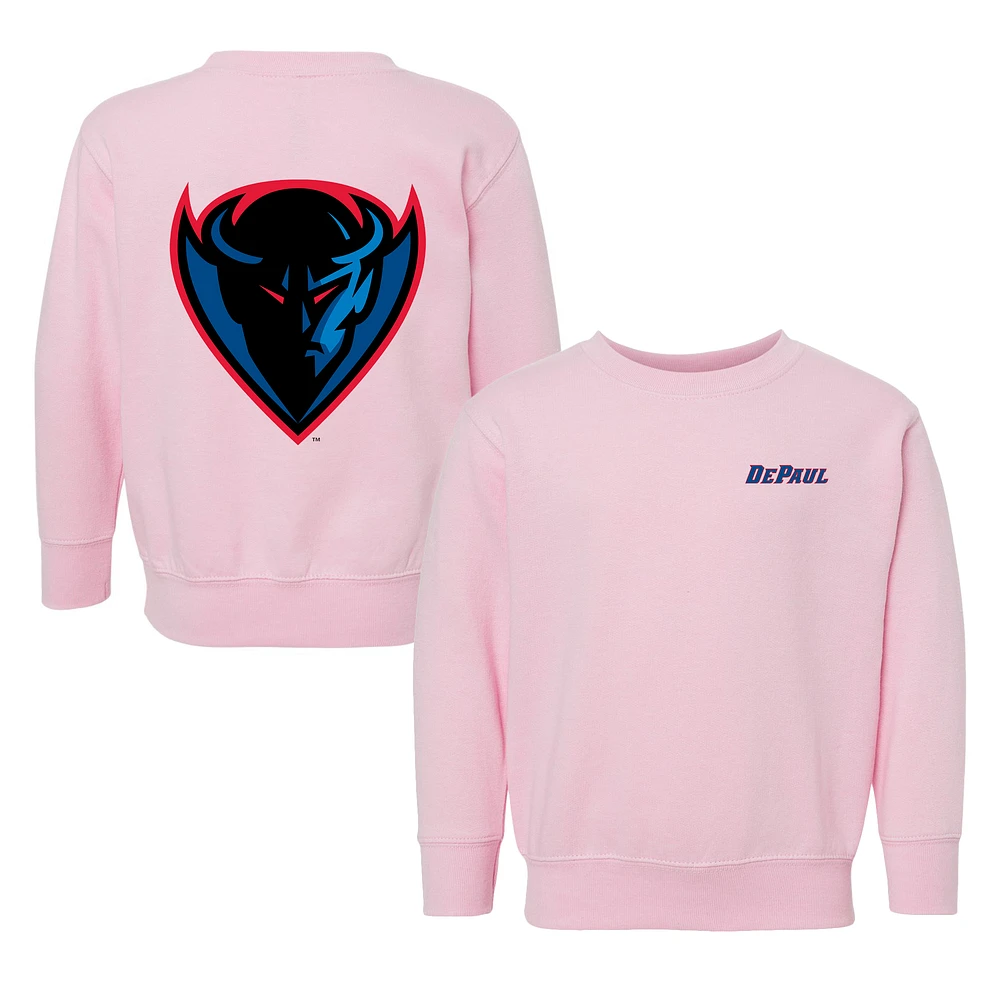 Toddler Chad & Jake DePaul Blue Demons Logo Pullover Sweatshirt