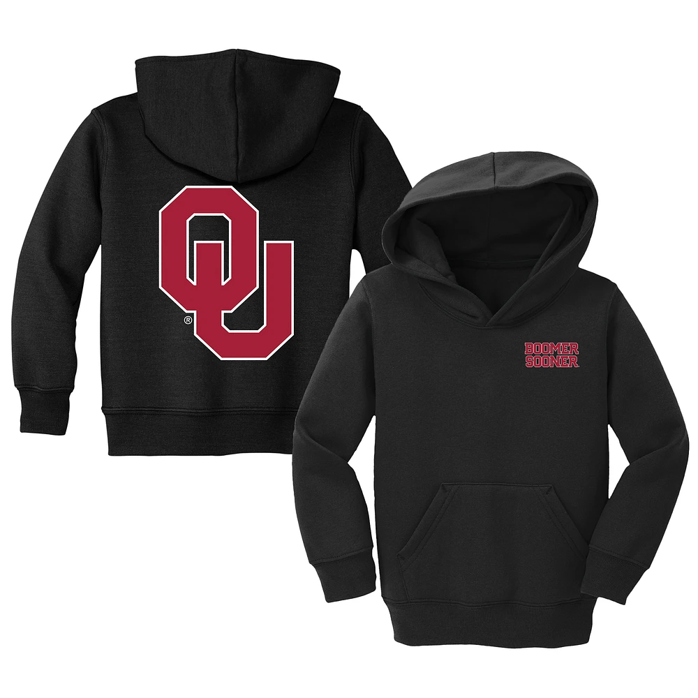 Toddler Chad & Jake Black Oklahoma Sooners Pullover Hoodie