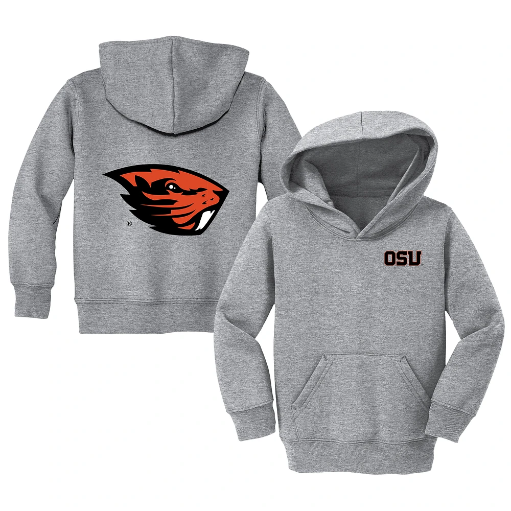Toddler Chad & Jake Heather Gray Oregon State Beavers Pullover Hoodie