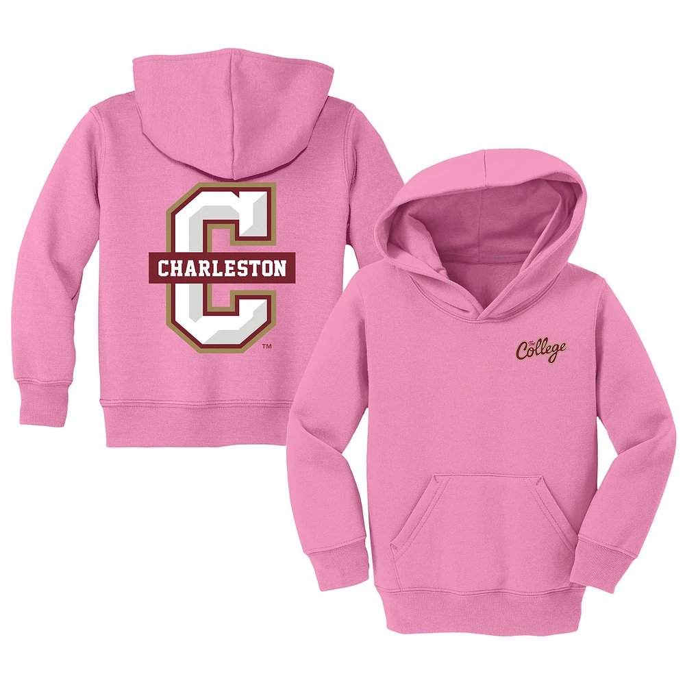 Toddler Chad & Jake Pink Charleston Cougars Pullover Hoodie
