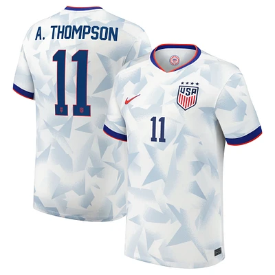 Men's Nike Alyssa Thompson White USWNT 2025 Home Replica Player Jersey