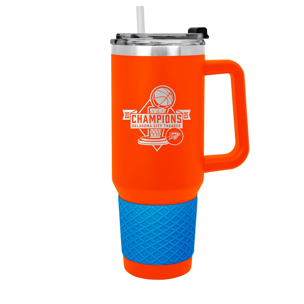 Oklahoma City Thunder 2025 NBA Finals Champions 40oz. Colossus Travel Mug
