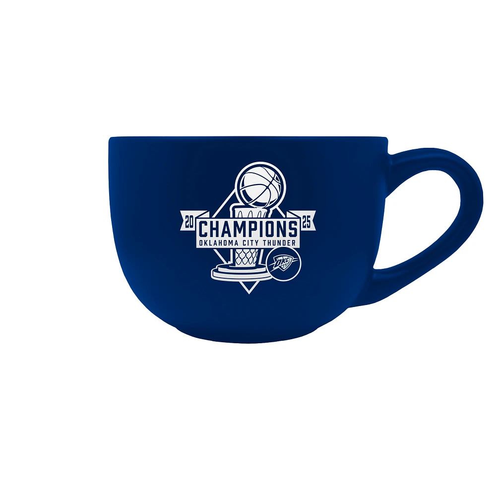 Oklahoma City Thunder 2025 NBA Finals Champions 23oz. Double Ceramic Mug