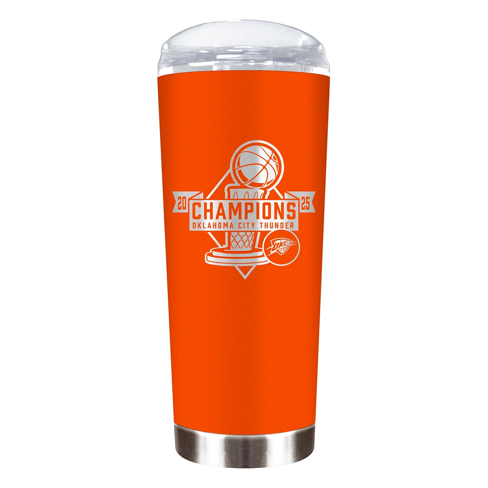 Oklahoma City Thunder 2025 NBA Finals Champions 18oz. Roadie Tumbler