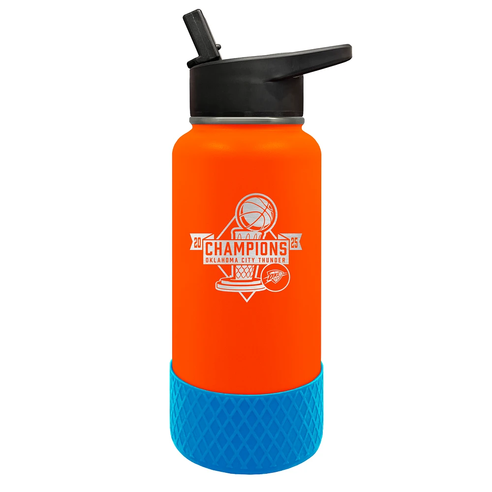 Oklahoma City Thunder 2025 NBA Finals Champions 32oz. Thirst Hydration Water Bottle