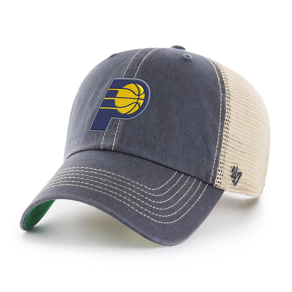Men's '47 Navy Indiana Pacers Trawler Clean Up Adjustable Hat